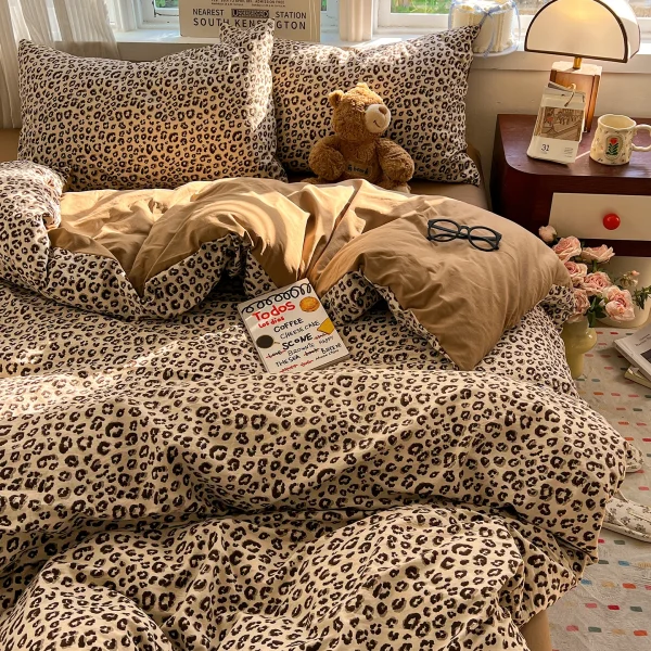 Leopard Print Bedding Sets