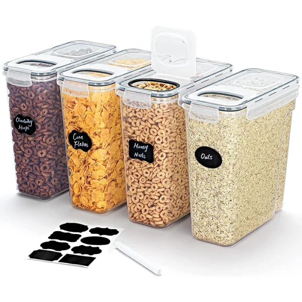 4L Cereal Storage Containers with Lids